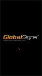 Mobile Screenshot of globalsigns.net.au