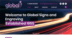 Desktop Screenshot of globalsigns.co.uk